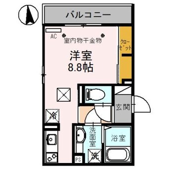 間取図 ルピナス（前橋市南町）