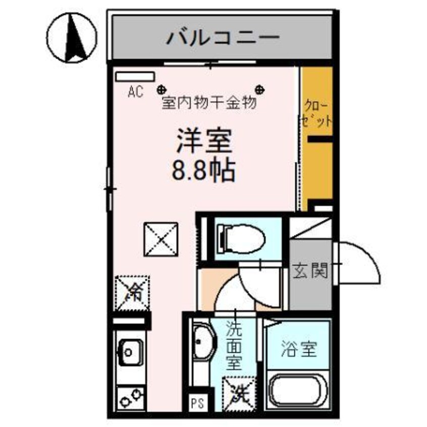 間取図 ルピナス（前橋市南町）