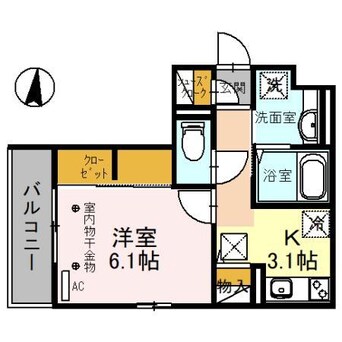 間取図 ルピナス（前橋市南町）