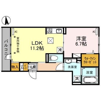 間取図 フェリーチェTAKASAKI（高崎市江木町）