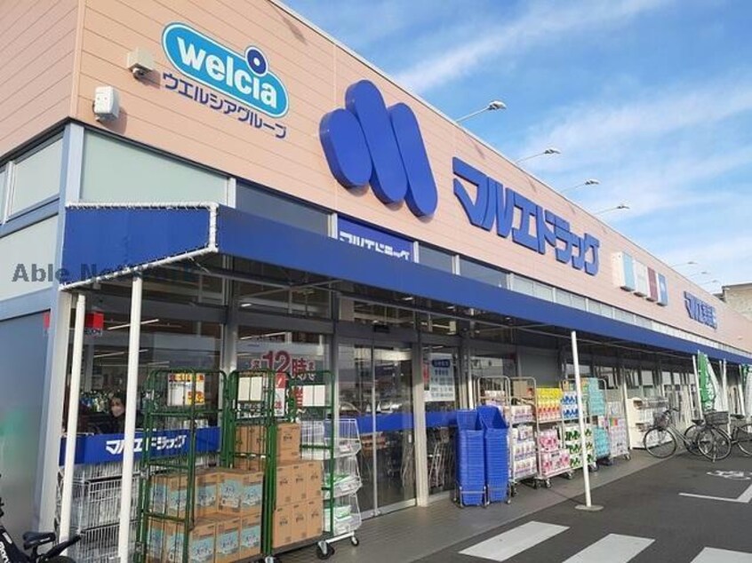 マルエドラッグ高崎下小鳥店(ドラッグストア)まで555m ラルジュ・コリーヌ（高崎市下小鳥町）