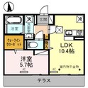 フィエルテ（高崎市飯塚町）の間取図