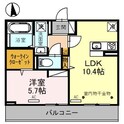 フィエルテ（高崎市飯塚町）の間取図