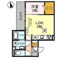 ラルジュ飯塚の間取図