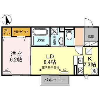 間取図 МＮハウス中居（高崎市中居町）