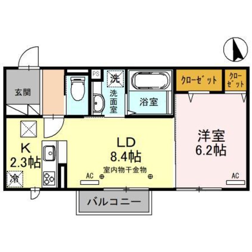 間取図 МＮハウス中居（高崎市中居町）