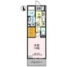 (仮)D-ROOM千代田町 1Kの間取り