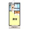 アクシオン 1Kの間取り