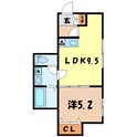 K・グランデ台新田の間取図