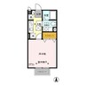 シャトレ― 1Kの間取り