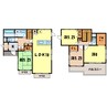 BLOOMING　MAISON　前橋市大友町 4LDKの間取り