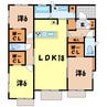 BLOOMING　MAISON　桐生市堤町 3LDKの間取り