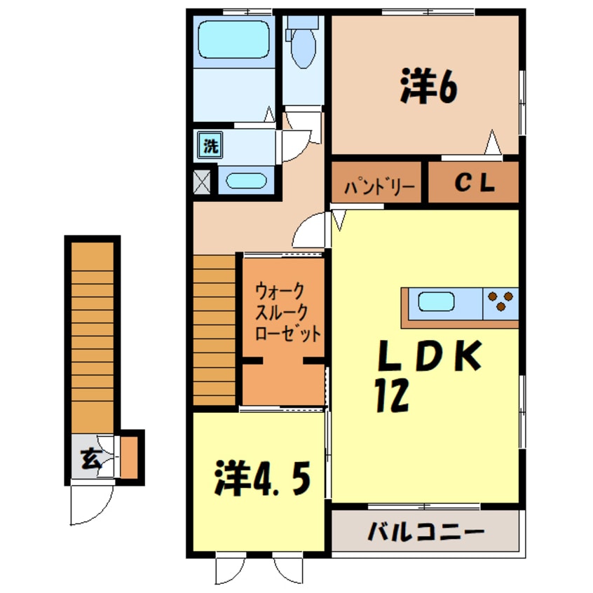 間取図 グラシア高崎
