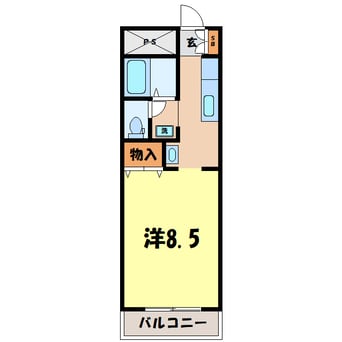 間取図 ワイドヒル