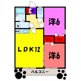 間取図 メゾンロイヤル (高崎市石原町)