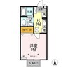 アーバンフラッツ 1Kの間取り