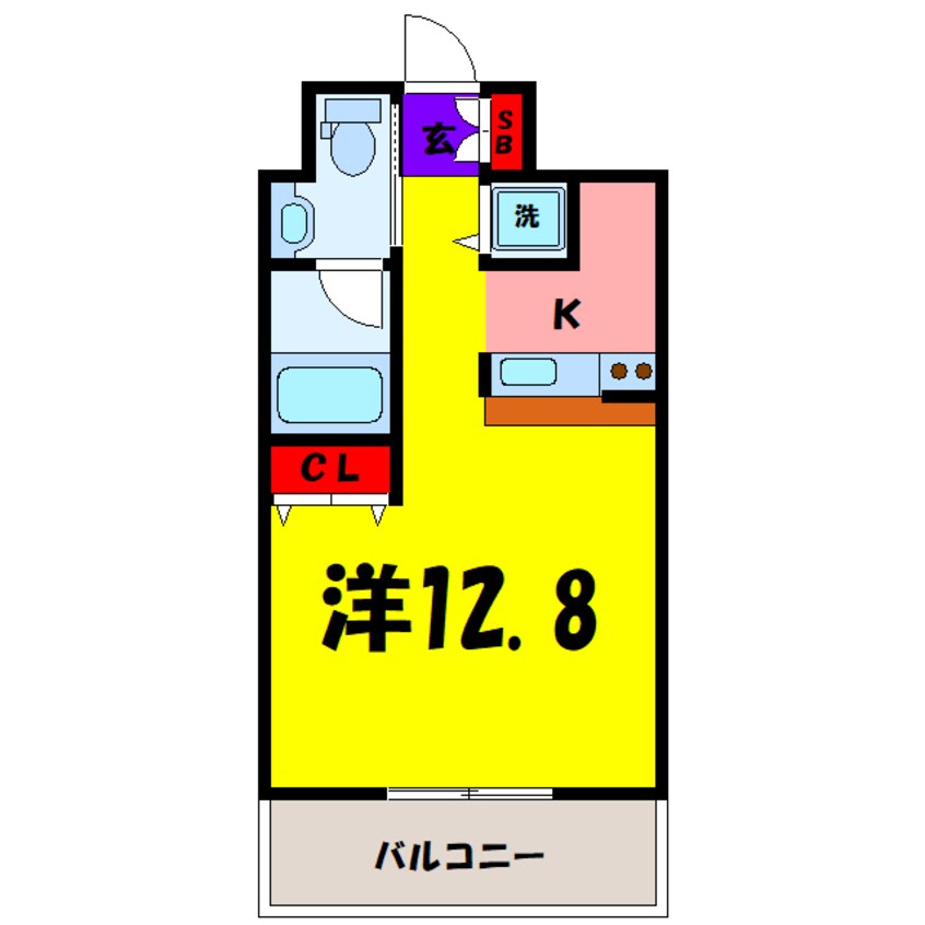 間取図 アーバンポイント高崎（高崎市元紺屋町）