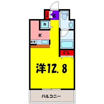 間取図 アーバンポイント高崎（高崎市元紺屋町）