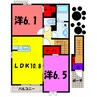 ノースヴィレッジⅣＡ・Ｂ・Ｃ（高崎市下佐野町） 2LDKの間取り