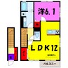 コンフォール奏 （高崎市八千代町) 1LDKの間取り