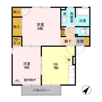 間取図 オリゾンＡ・Ｂ