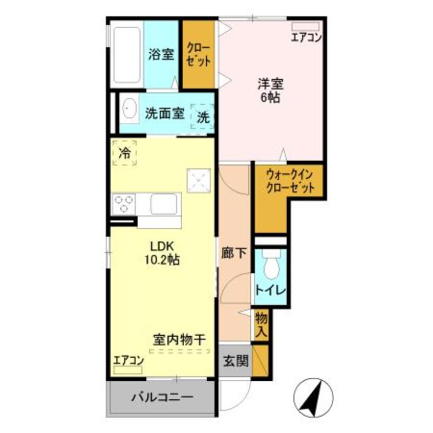 間取図 ヴァンヴェール