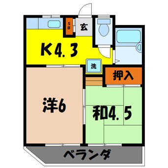 間取図 メゾン池田