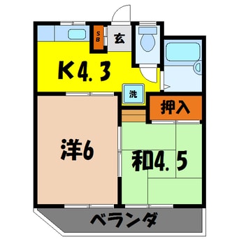 間取図 メゾン池田