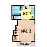 Ｍハイツ 1Kの間取り