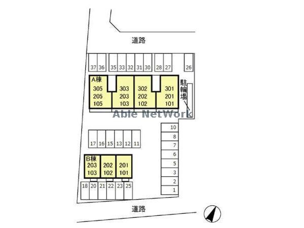  ヴィラ フォレスタ　Ａ (高崎市棟高町)