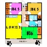 南町ガーデンヒルズ 3LDKの間取り