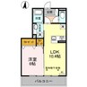 クラリーチェ 1LDKの間取り