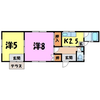 間取図 大胡店舗付き住宅（前橋市大胡町）