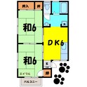 プラザハイツⅡ　A/B/C（高崎市棟高町）の間取図