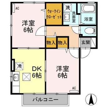 間取図 グランドゥール（高崎市中泉町）