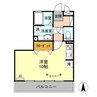 エクセルコート 1Rの間取り