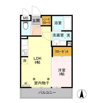 間取図 シルキーコート