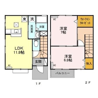 間取図 グランドゥール （高崎市東貝沢町）