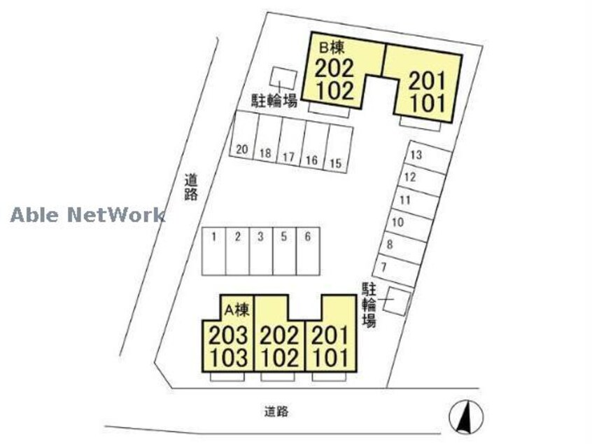  グリーンパーク倉賀野A/B