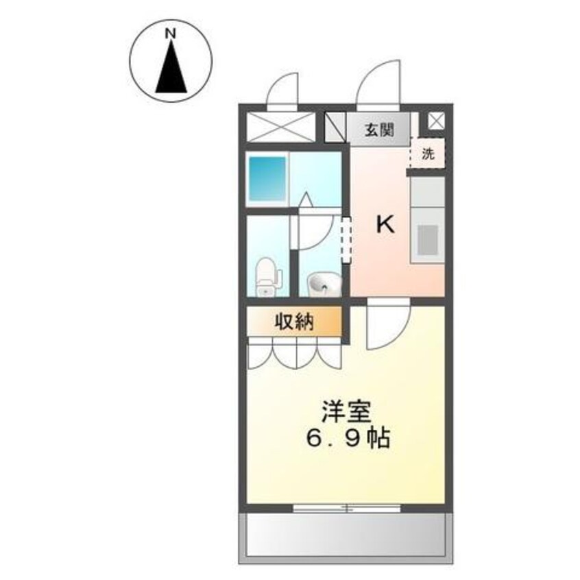 間取図 ちゅらストリーム（高崎市上大類町）