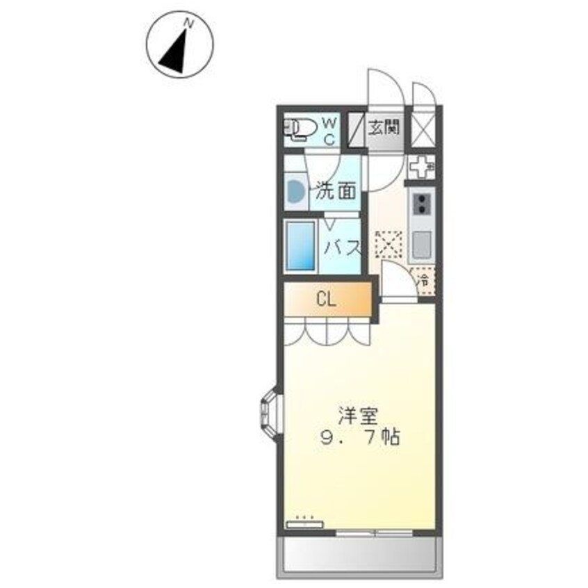 間取図 フォレスト（藤岡市森）