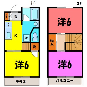 間取図 柊ハイツ（高崎市柳川町）