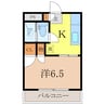 高崎マンション 1Kの間取り