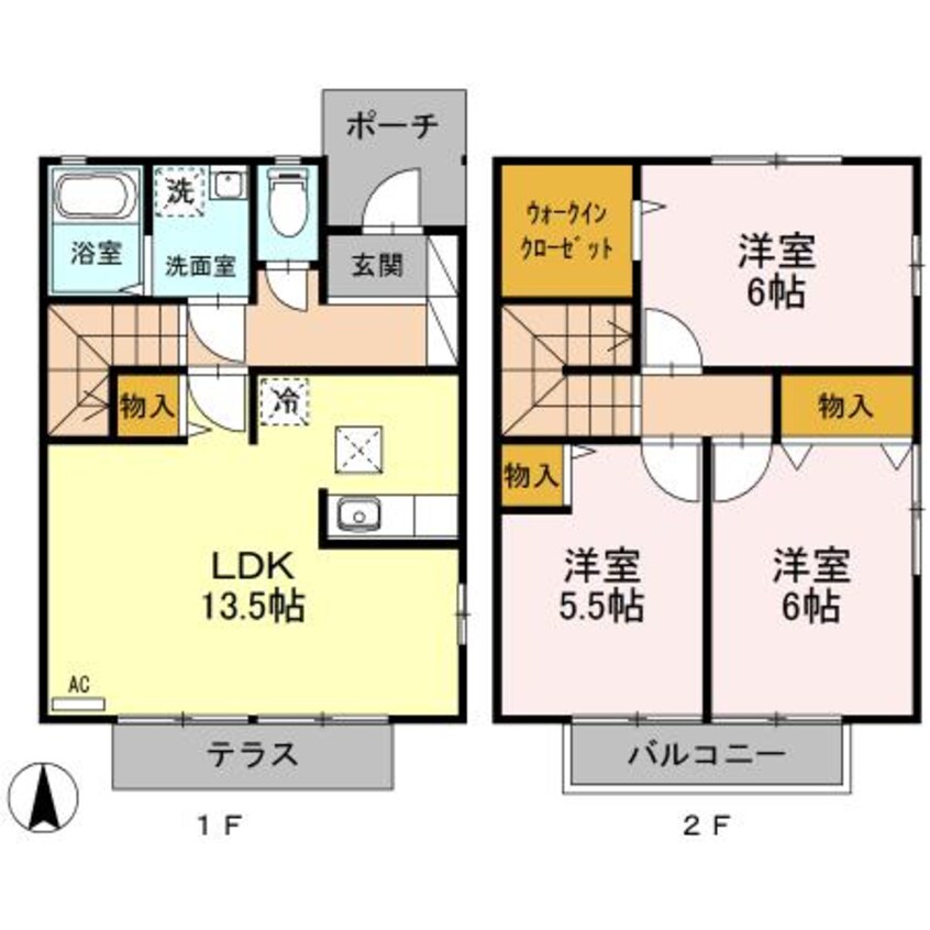 間取図 御料所ガーデン　(高崎市上並榎町)