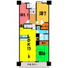 ザ・グランクーブス（高崎市宮元町） 3LDKの間取り