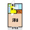 メゾン土屋(高崎市下小塙町) 1Kの間取り