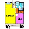 ロイヤル88 1LDKの間取り