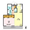 サンライフ藤家（高崎市上中居町） 1LDKの間取り