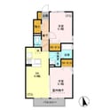 サンモールBの間取図