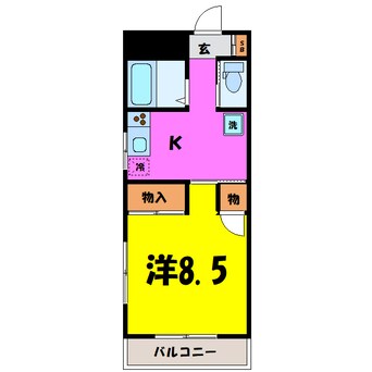 間取図 ビハーラ（高崎市江木町）